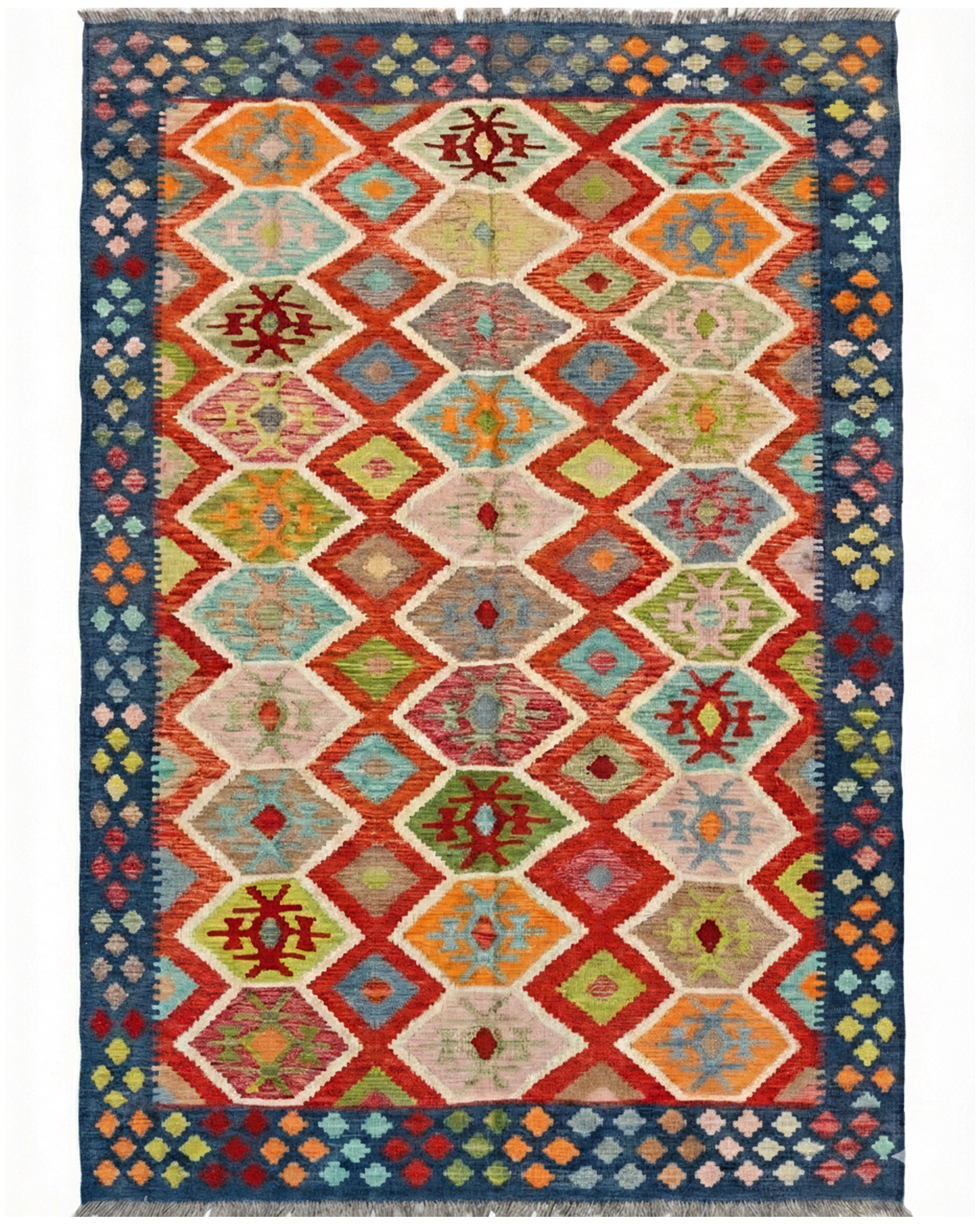 Traditional Kilims KM 7689 - 6'6 x 9'9