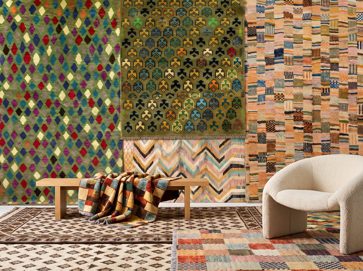 Bohemian Modern Balochi Rugs