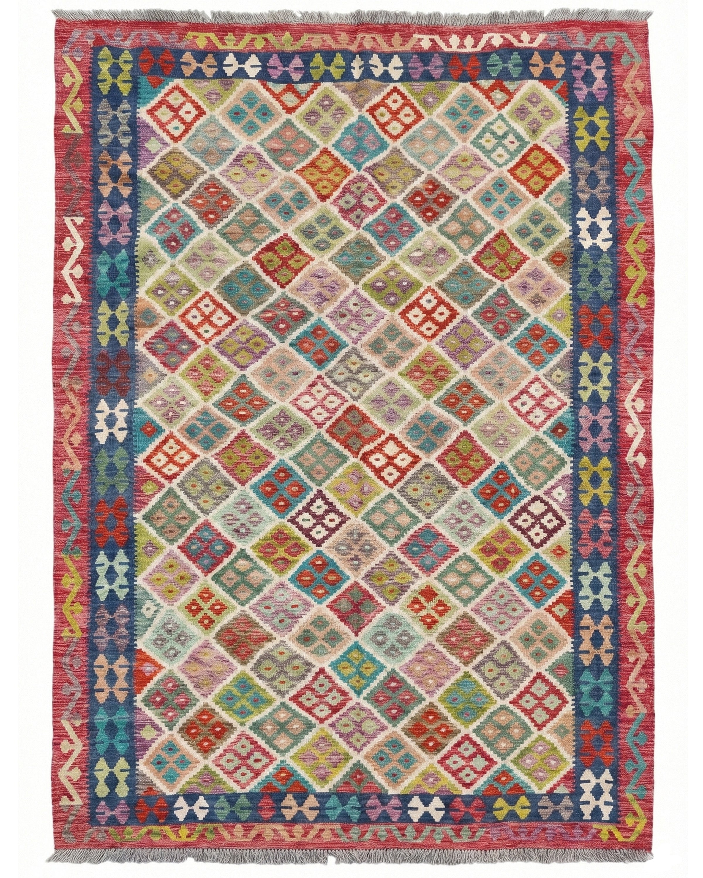 Traditional Kilims KM 7687 - 6'6 x 9'7
