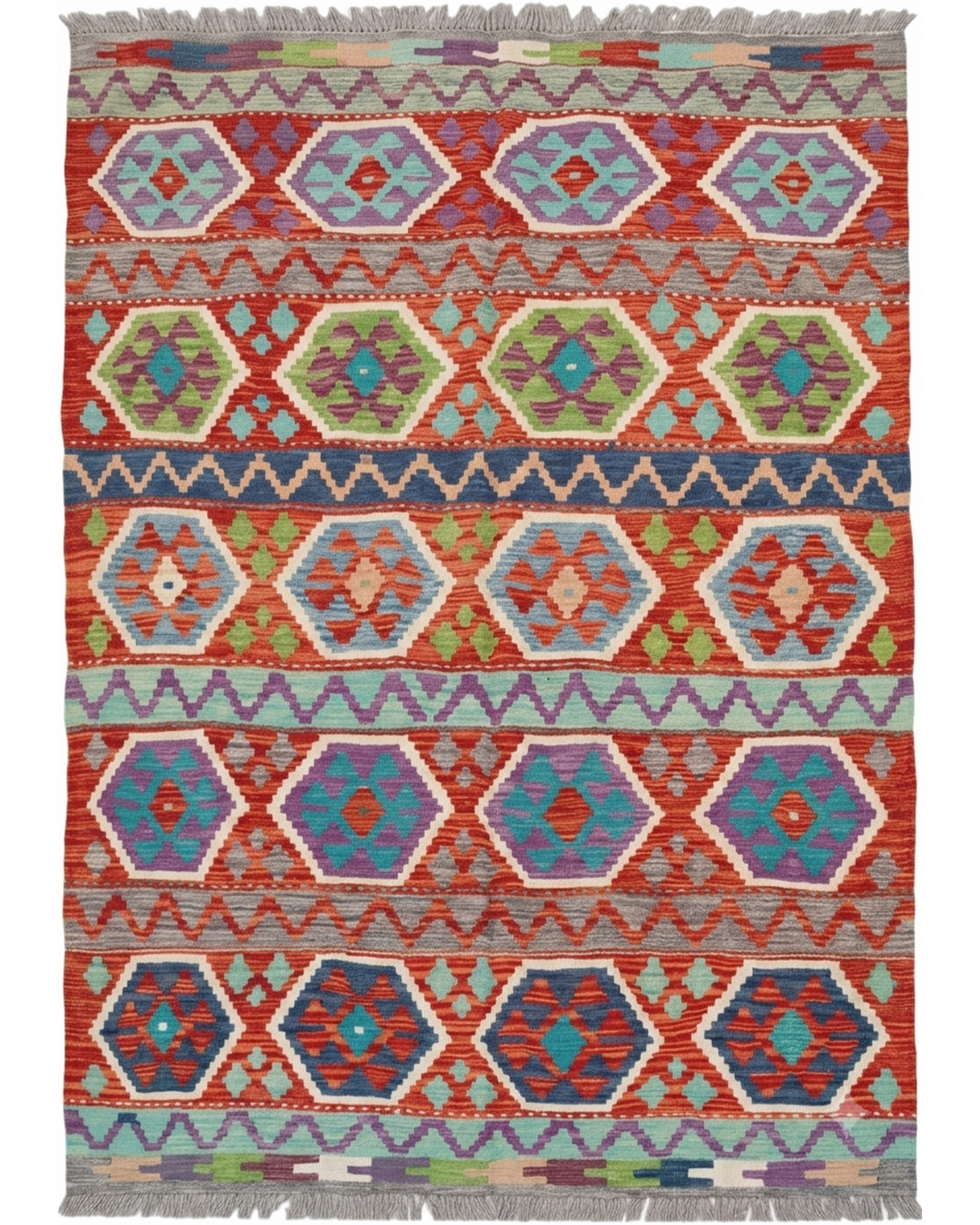Traditional Kilims KM 7654 - 5'6 x 8