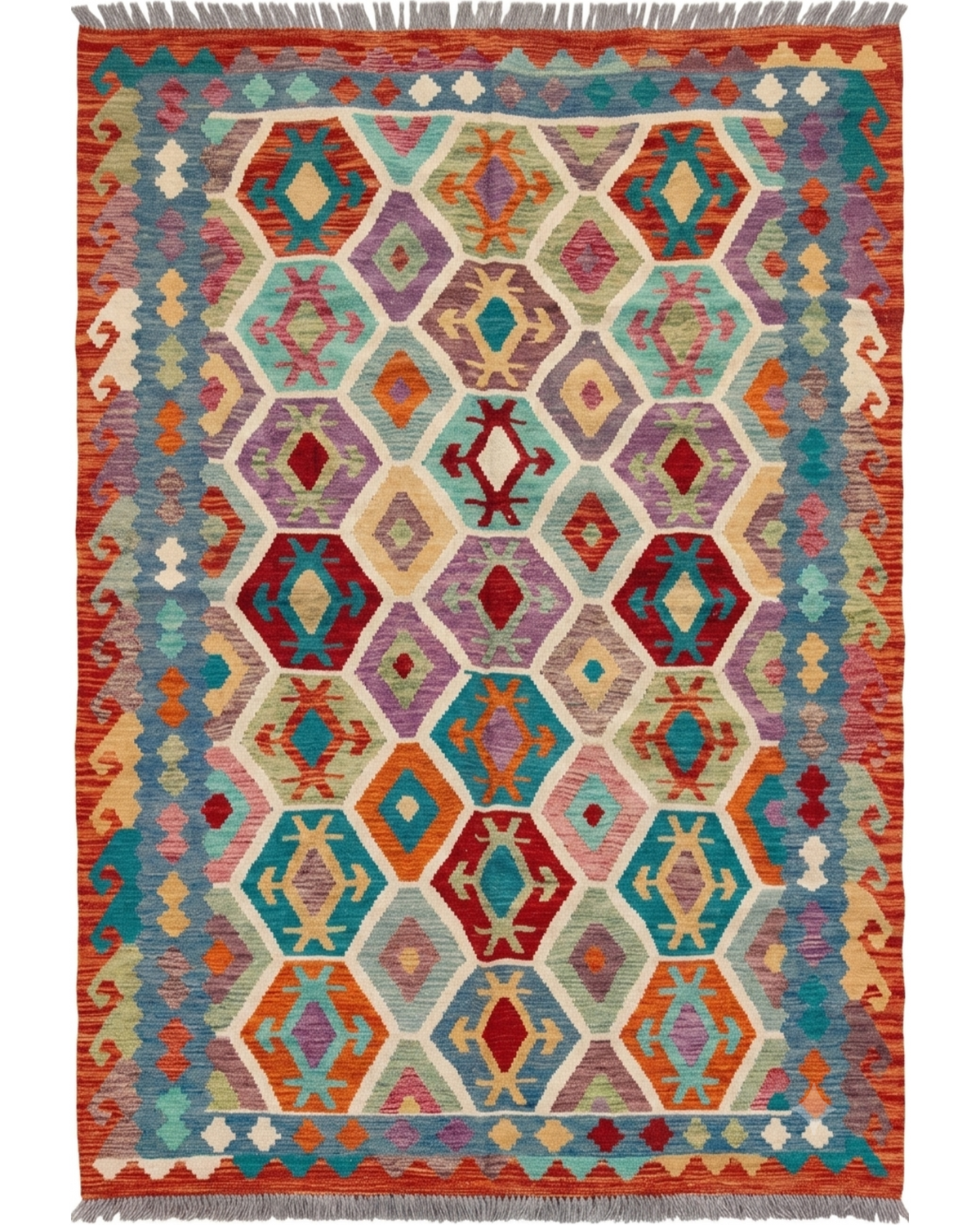 Traditional Kilims KM 7661 - 5'6 x 8'2