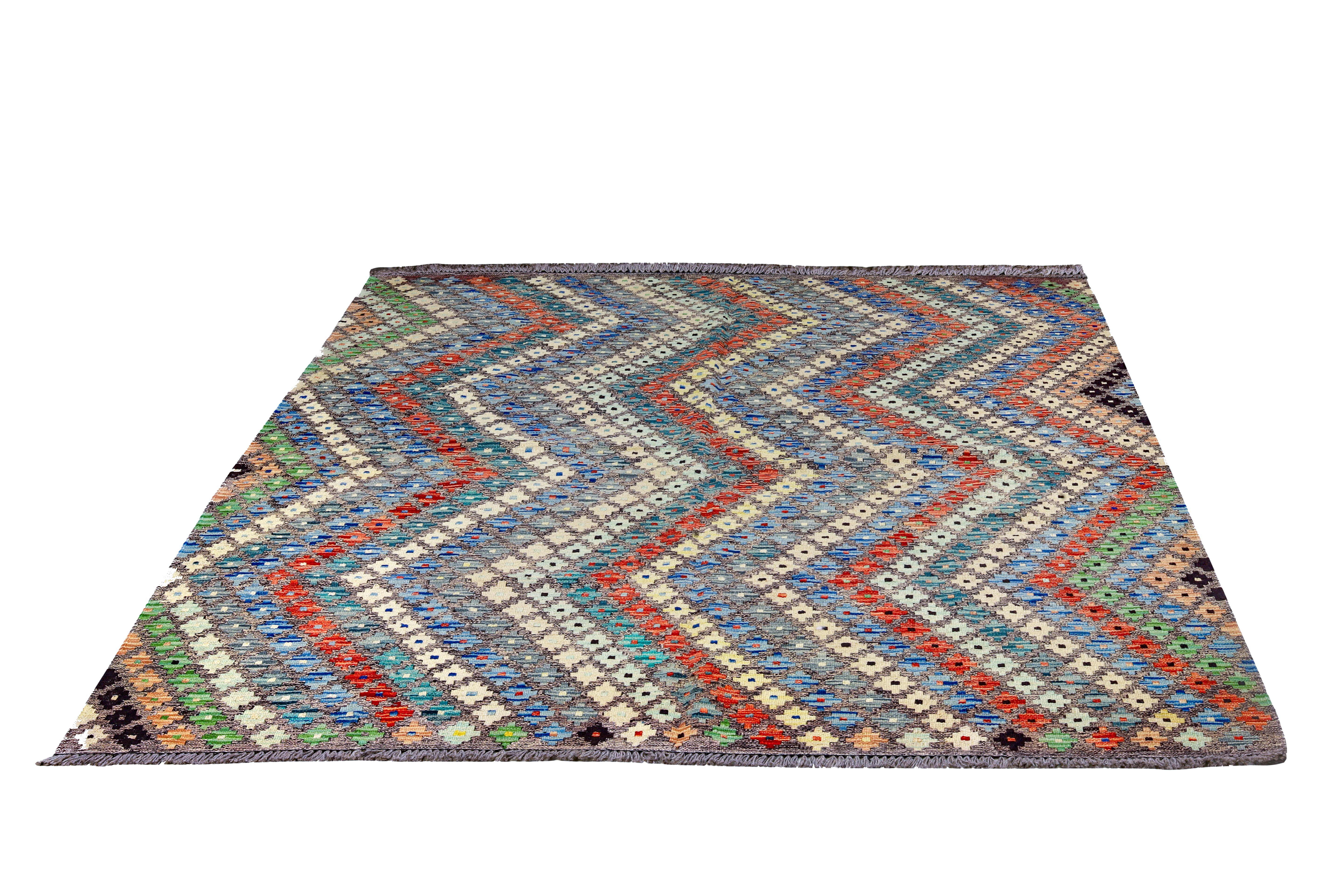 Traditional Kilims SAKR 36 - 5'7 x 7'7