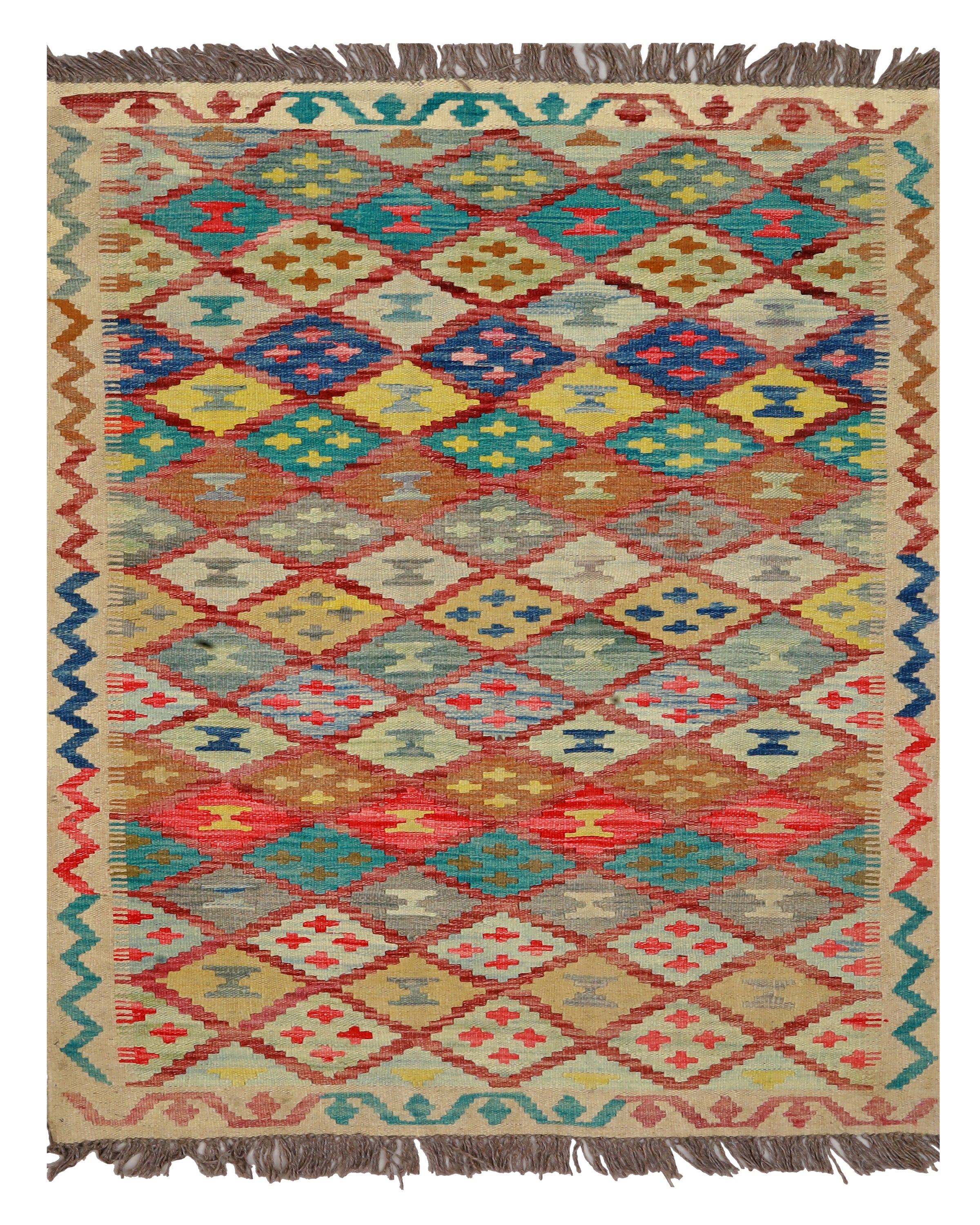 Traditional Kilims NUR 103 - 3'3 x 4'9